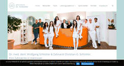 Desktop Screenshot of dr-schlotter.de