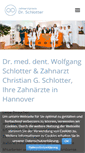 Mobile Screenshot of dr-schlotter.de